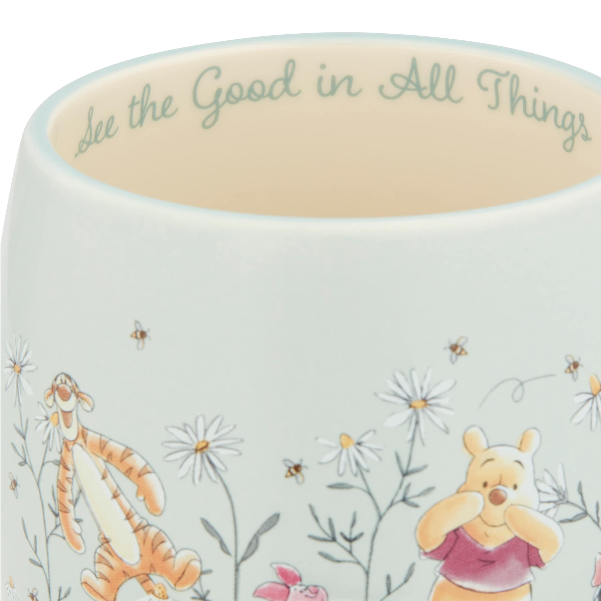 Tesco Green Disney Winnie The Pooh Mug thumbnail 3