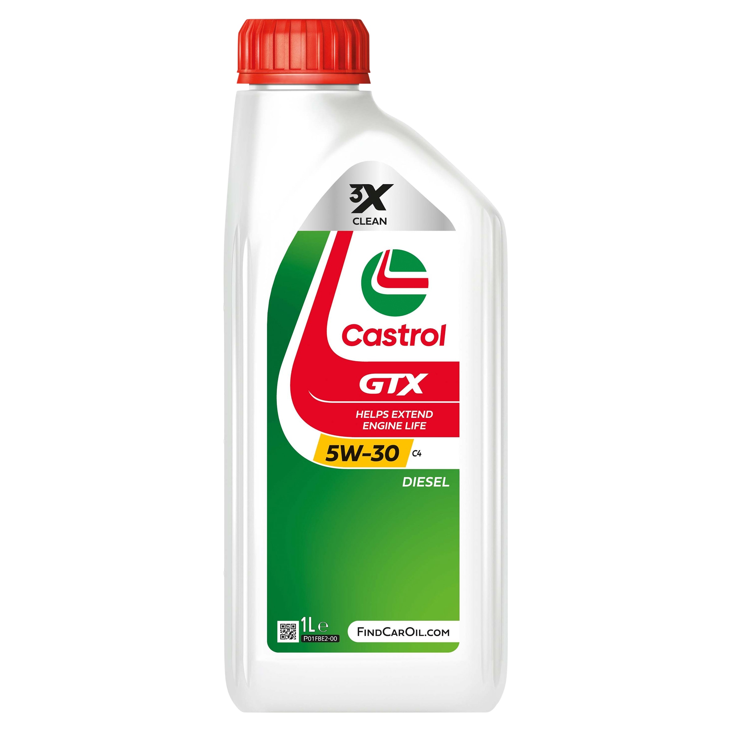 Castrol GTX 5W-30 C4 Fully Synthetic Oil for Diesel Engines 1L