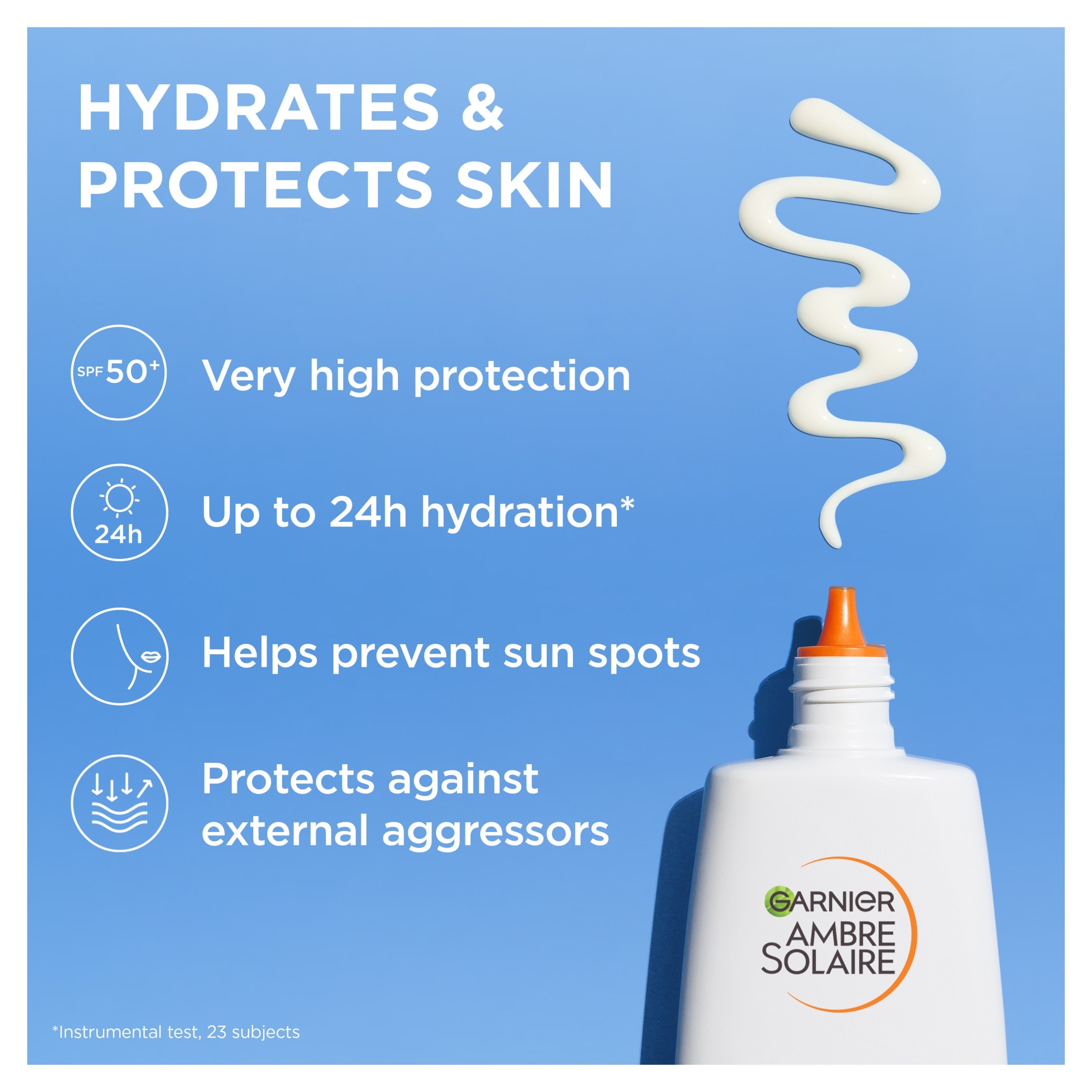 Garnier Ambre Solaire Face Fluid Anti Dark Spots Spf 50 40Ml thumbnail 2