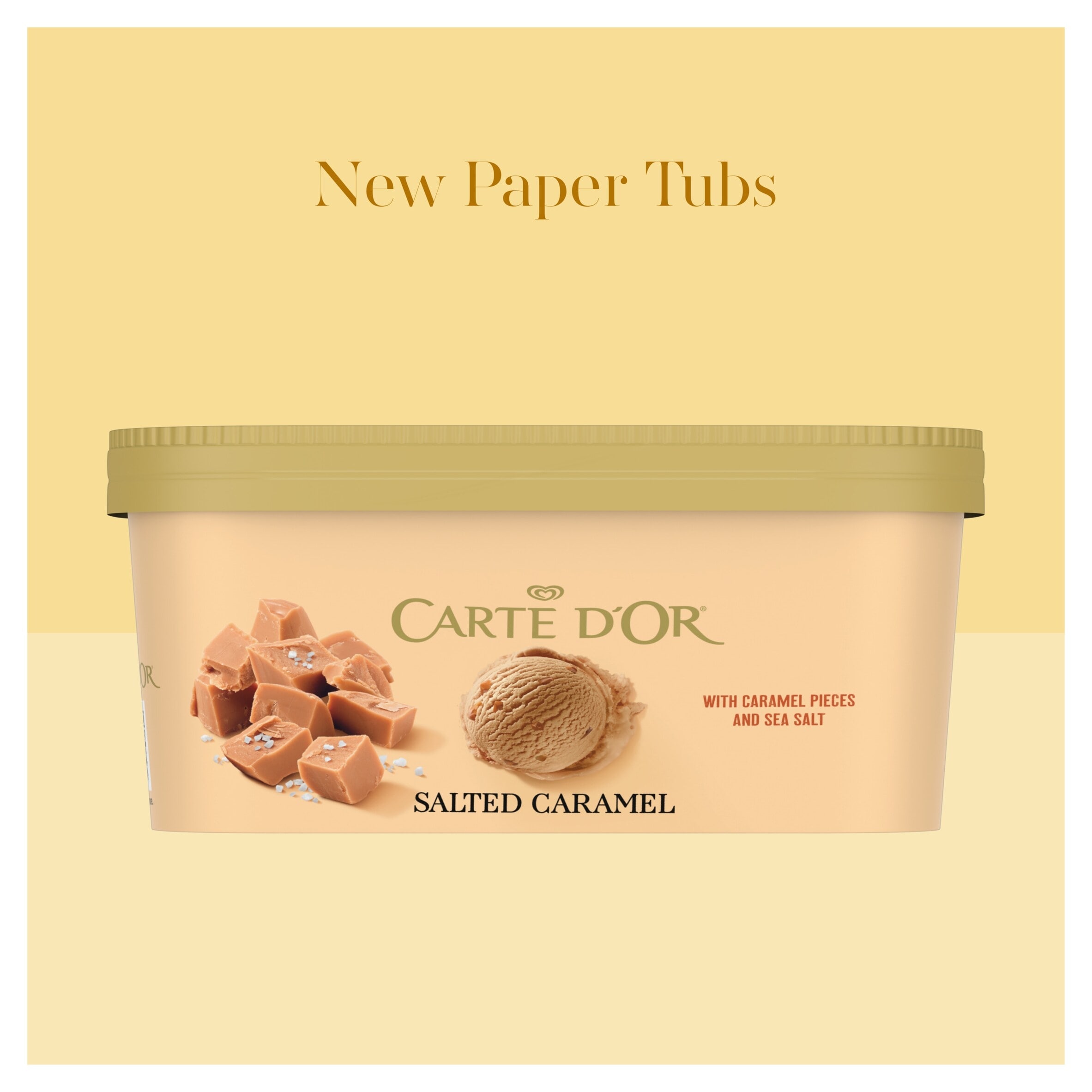 Carte D'or Salted Caramel Ice Cream Tub 900ml thumbnail 4