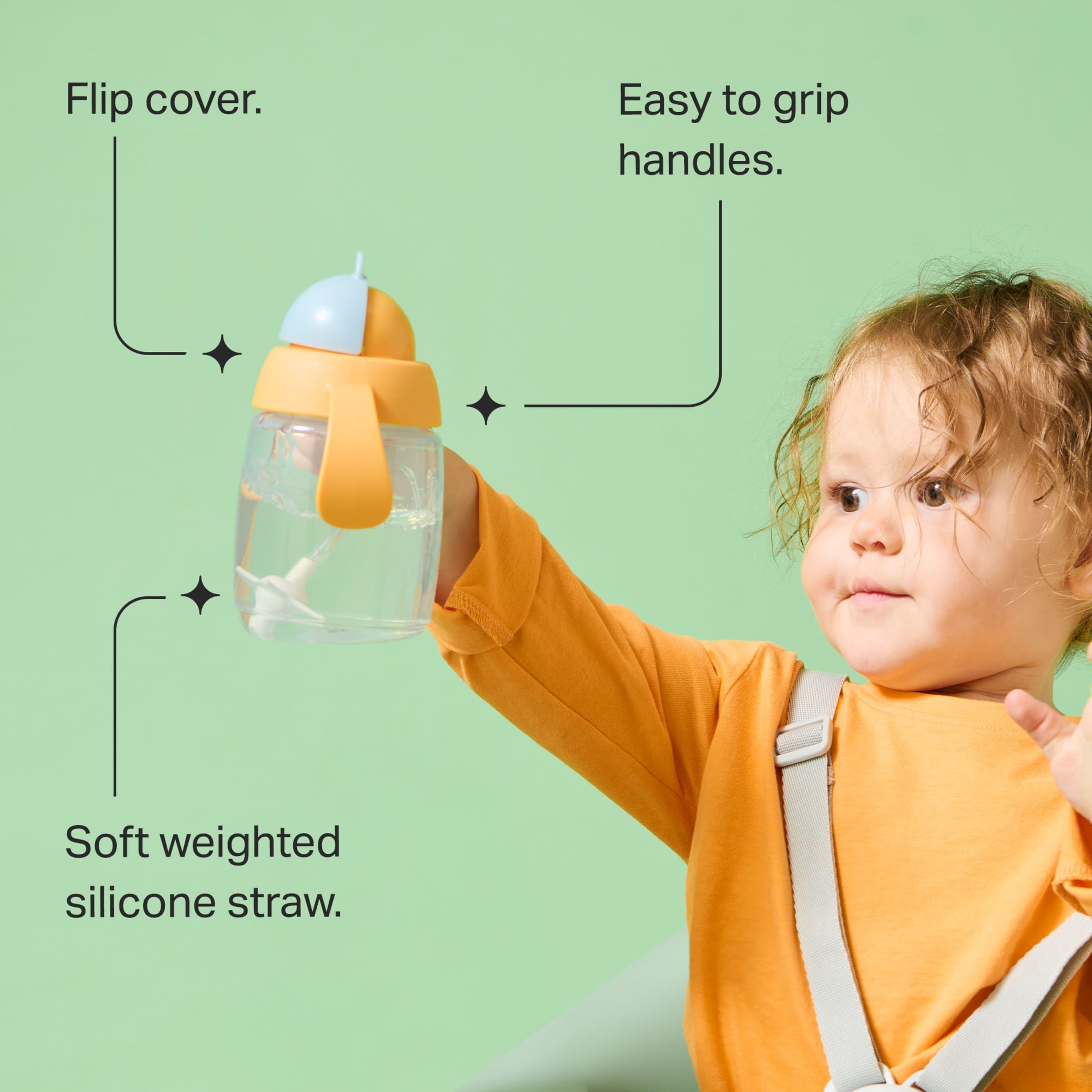 Tommee Tippee Training Straw Cup 300Ml 6M+ Assorted thumbnail 4