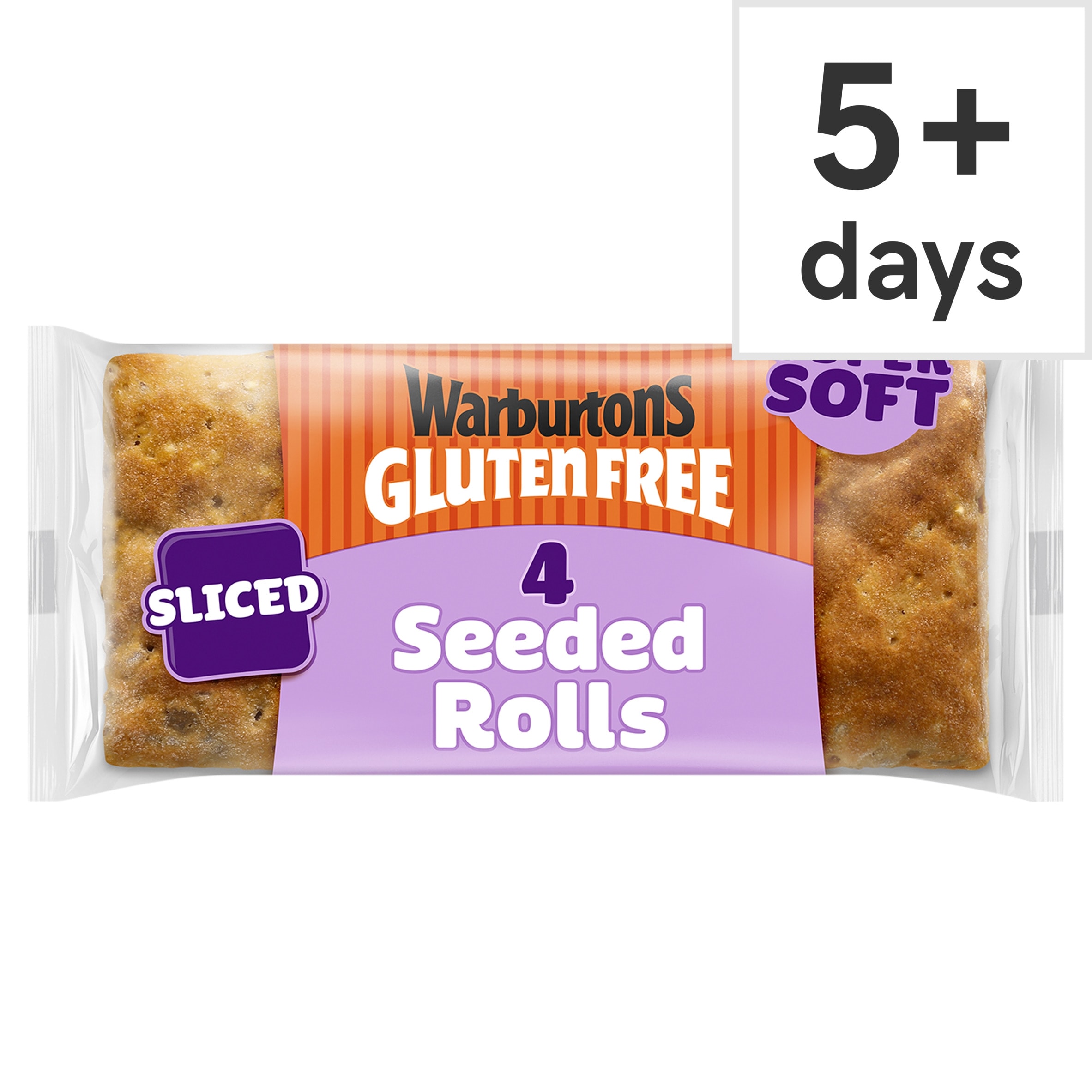 Warburtons Gluten Free Seeded Rolls