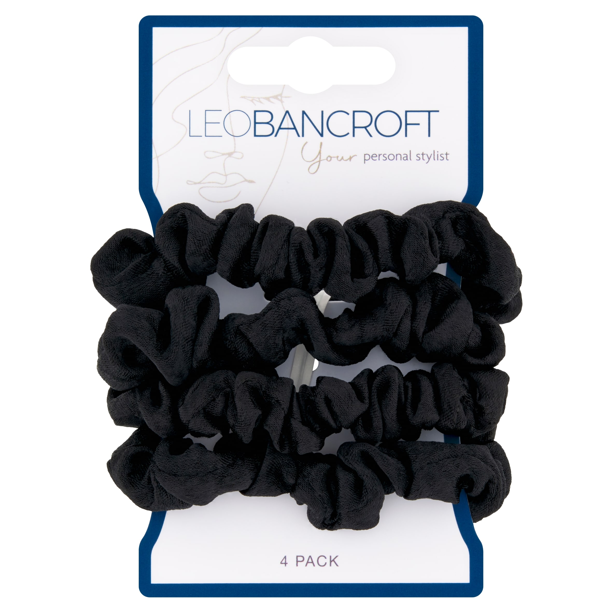 Leo Bancroft Mini Scrunchies 4 Pack