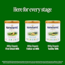 Kendamil Organic Stage 1 First Infant Milk 800G thumbnail 5