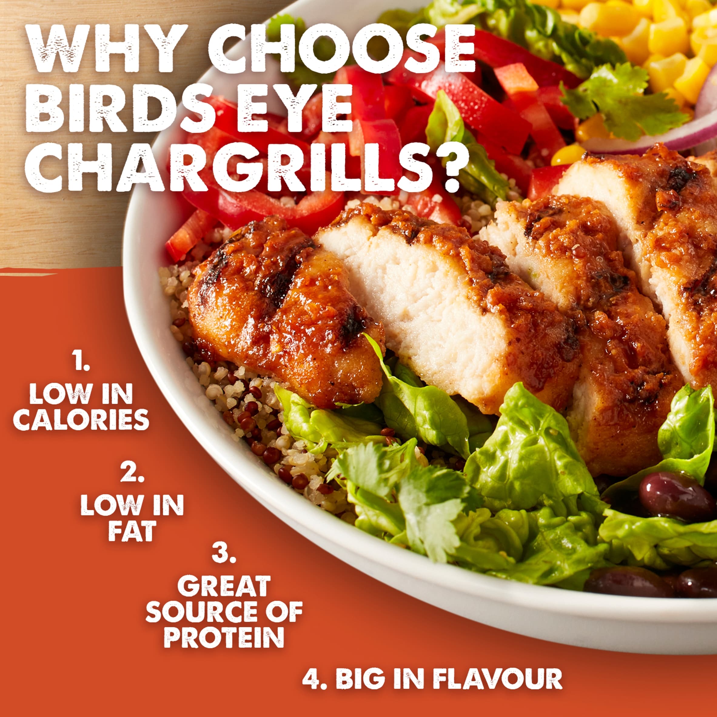 Birds Eye 6 Sweet & Sticky Bbq Chicken Chargrills 522G thumbnail 2
