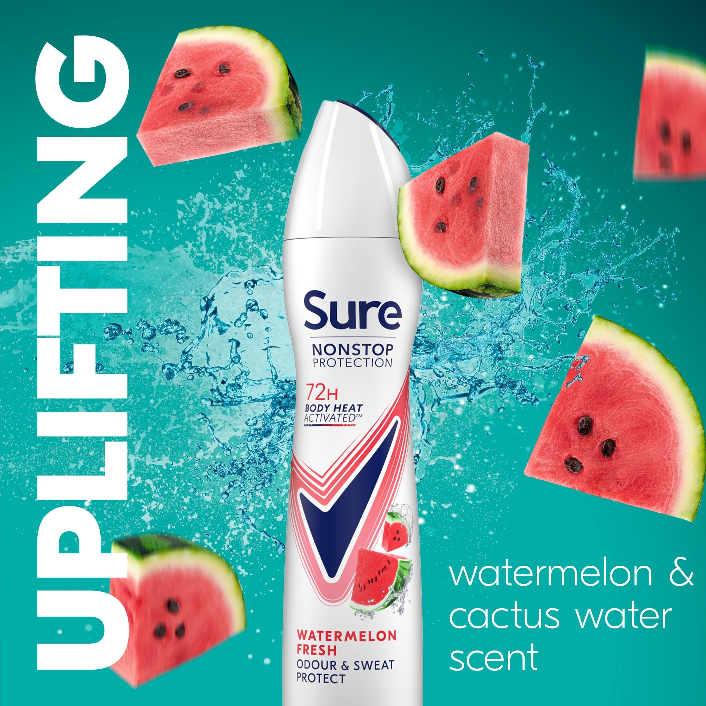 Sure Women Uplifting & Fresh 72h Nonstop Protection Antiperspirant Deodorant 250ml thumbnail 3