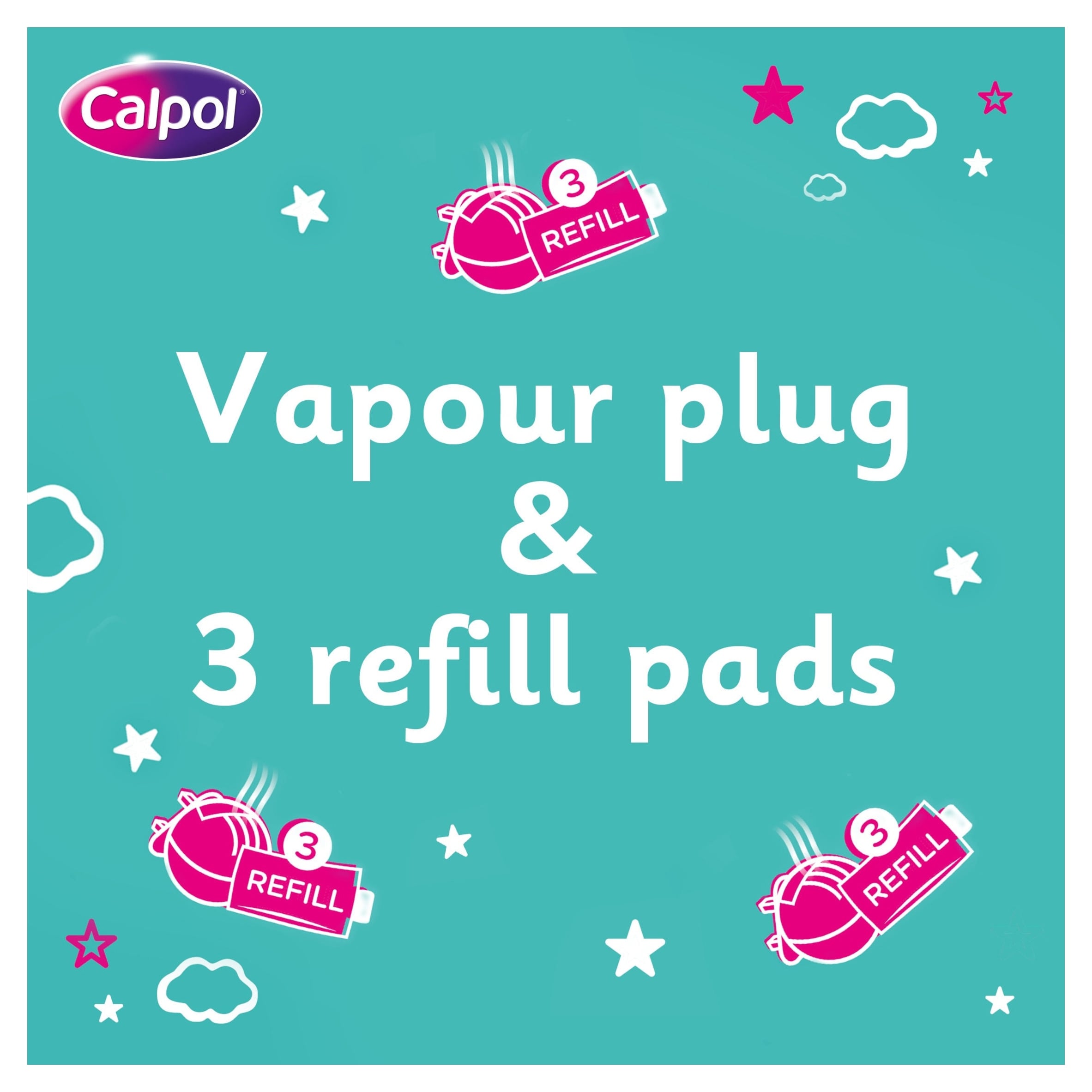 Calpol Vapour Plug In & Nightlight 3+ Months - Lavender & Chamomile thumbnail 5