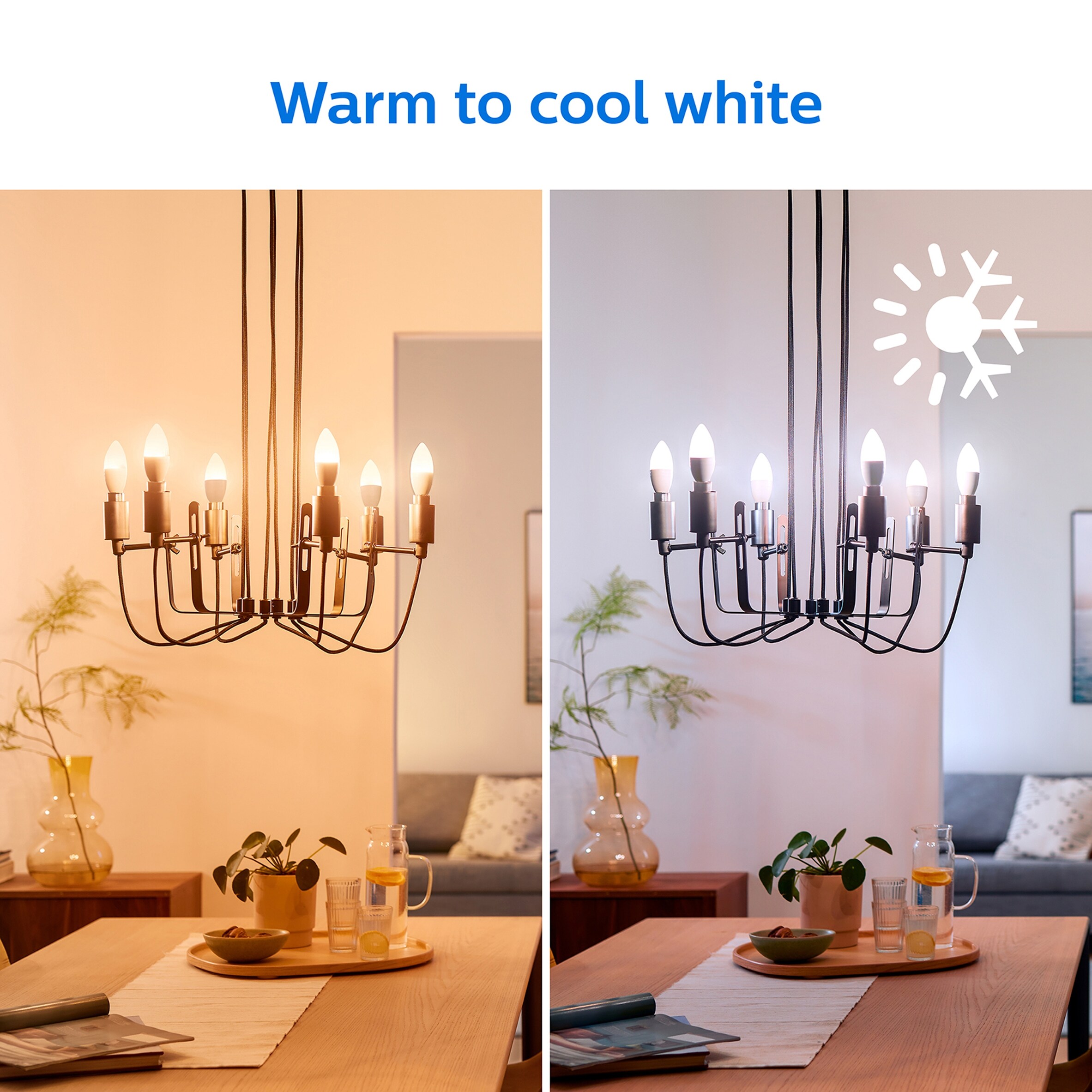 Philips Smart Led Bulb Candle Rgb Small Edisonscrew thumbnail 3