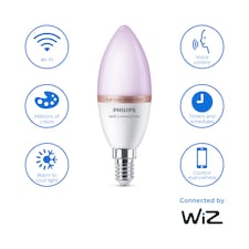 Philips Smart Led Bulb Candle Rgb Small Edisonscrew thumbnail 5