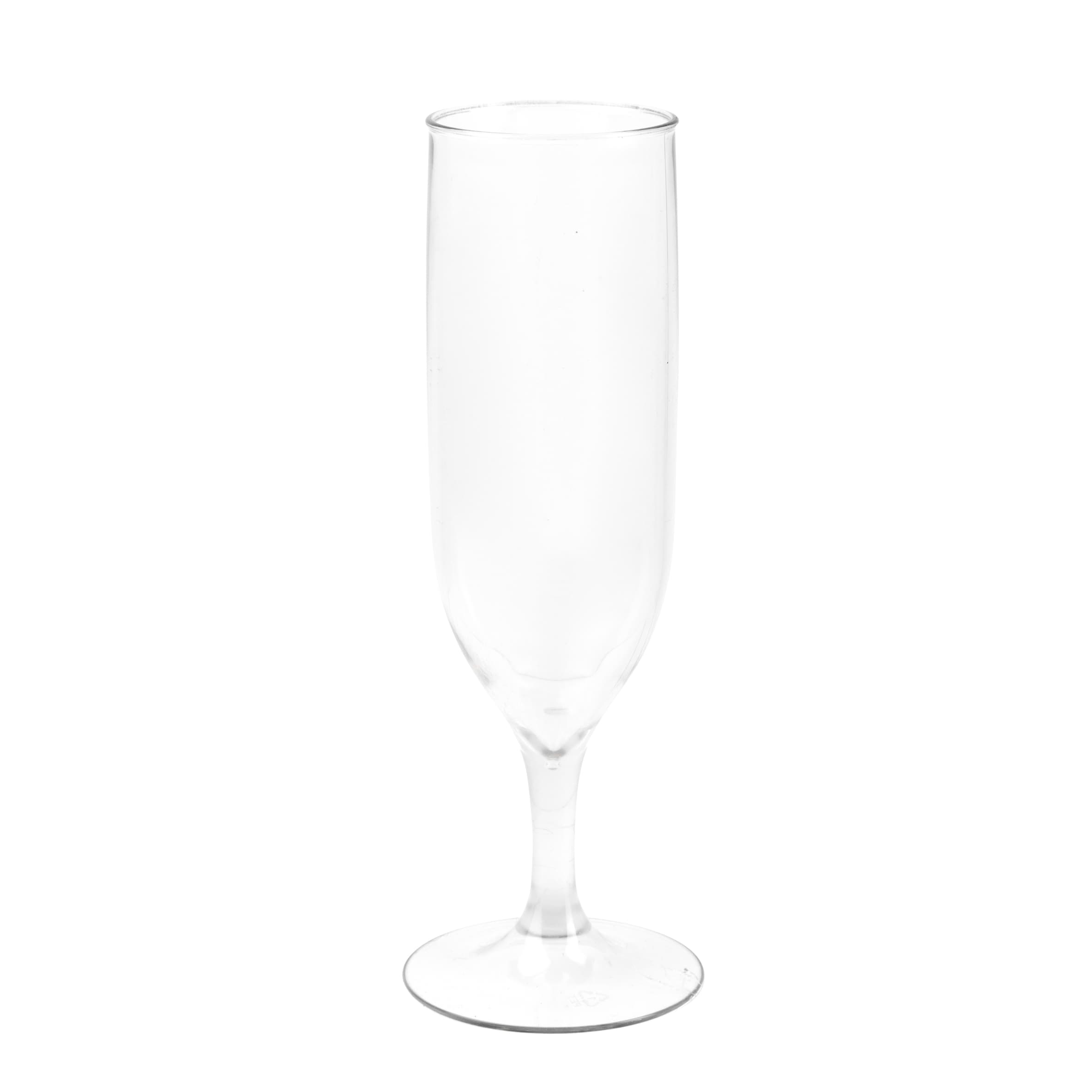 Swantex Reusable Clear Champagne Flute