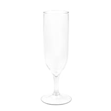 Swantex Reusable Clear Champagne Flute