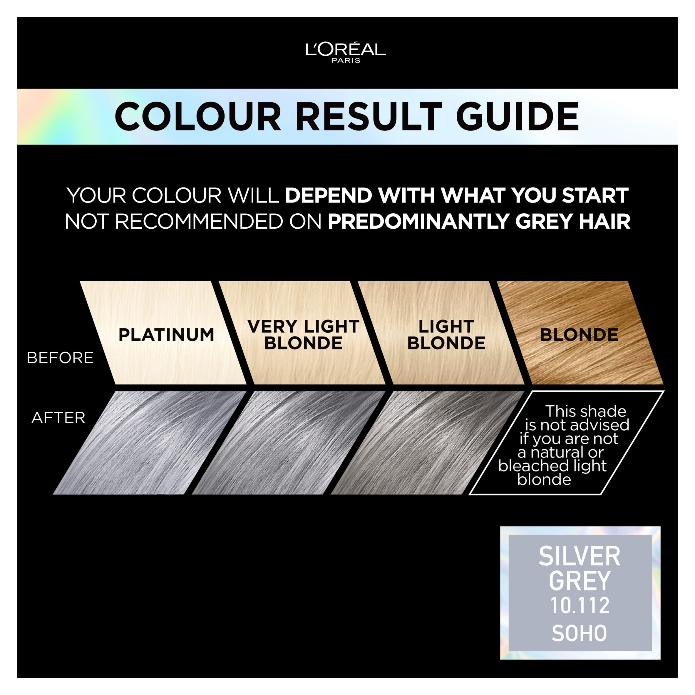 L'Oreal Paris Preference Vivids 10.11 Silver Grey Permanent Hair Dye thumbnail 2