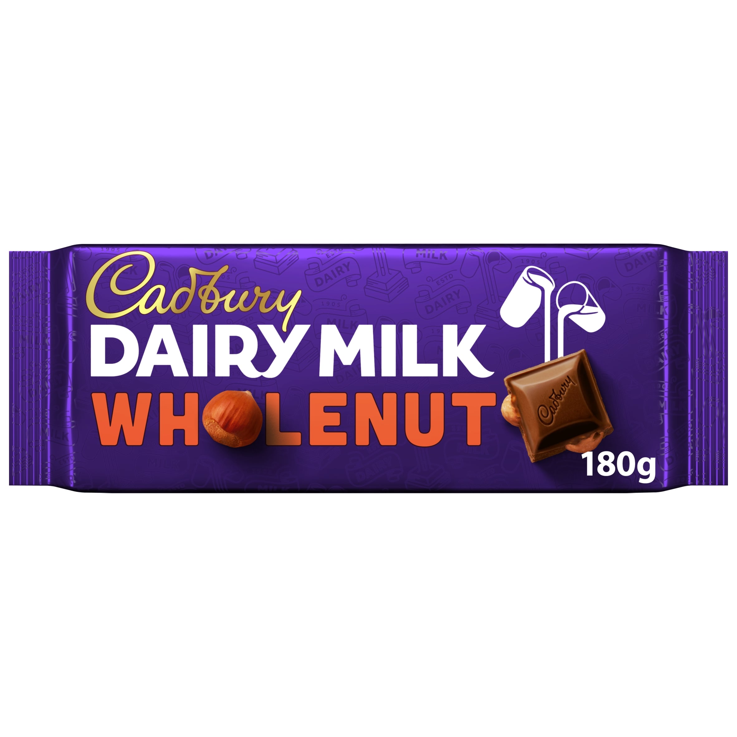 Cadbury Dairy Milk Whole Nut Chocolate Bar