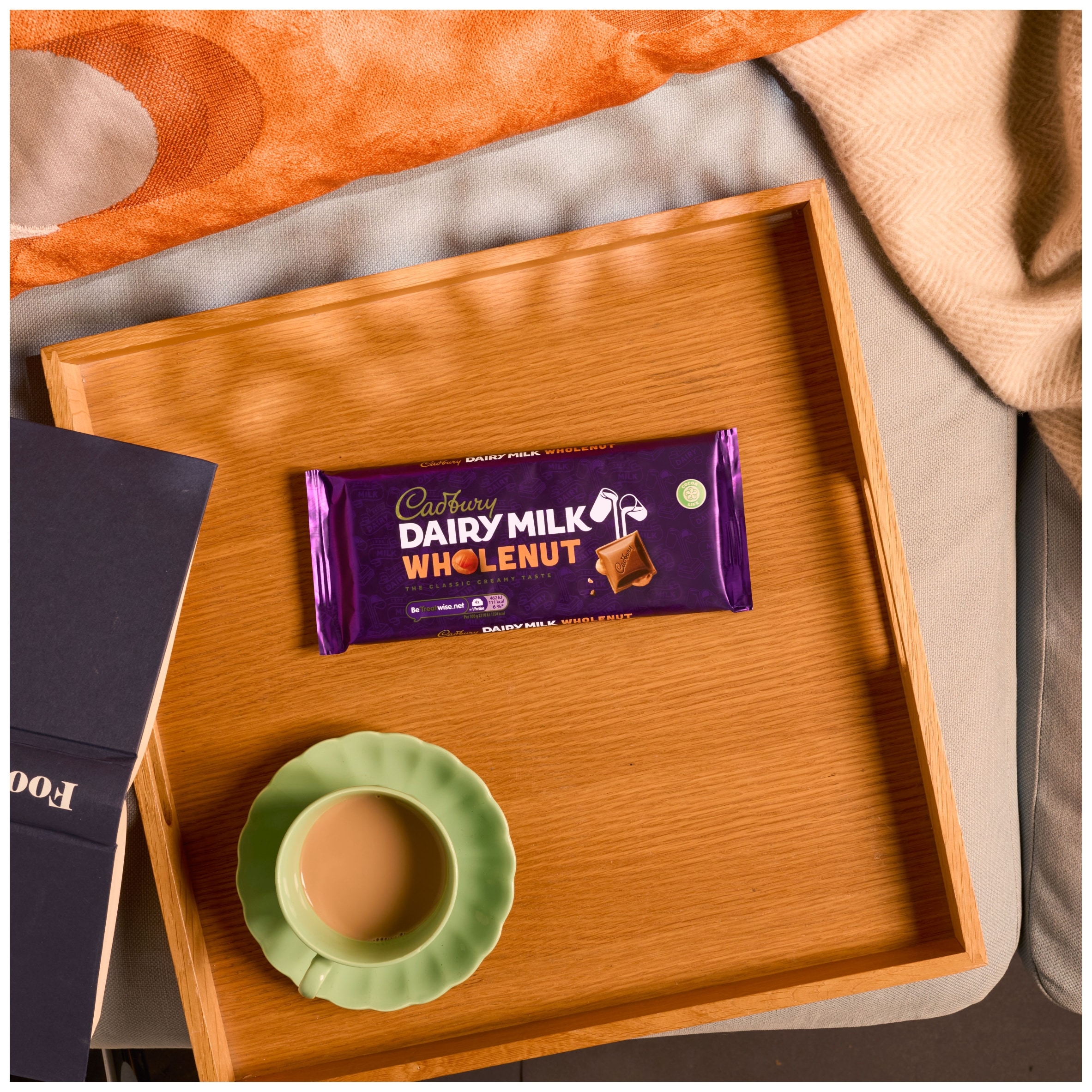 Cadbury Dairy Milk Whole Nut Chocolate Bar 180G thumbnail 3