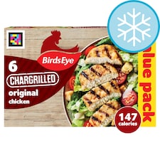 Birds Eye Original Chicken Chargrills 6 Pack 510g