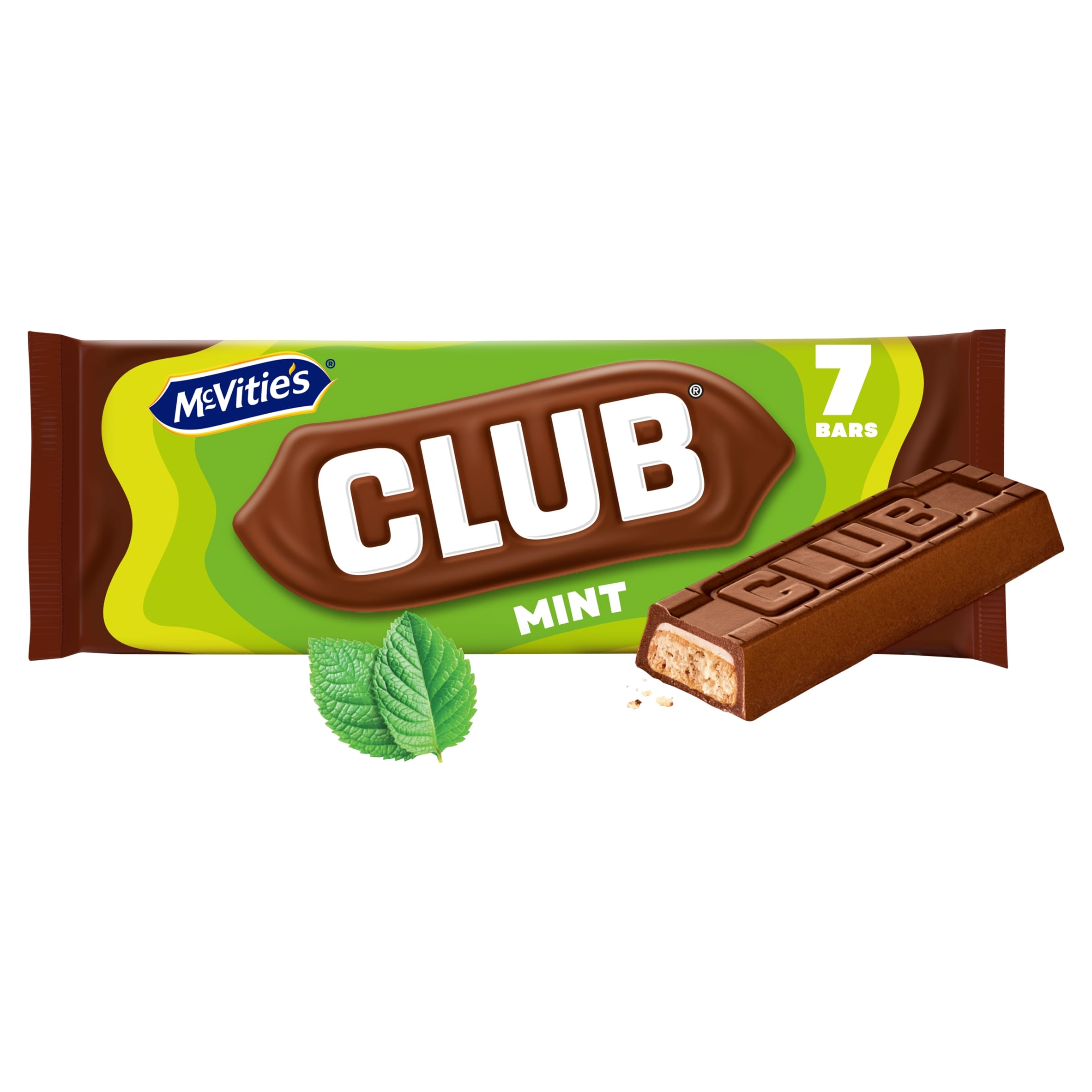 McVitie's Club Mint Biscuit Bar Multipack