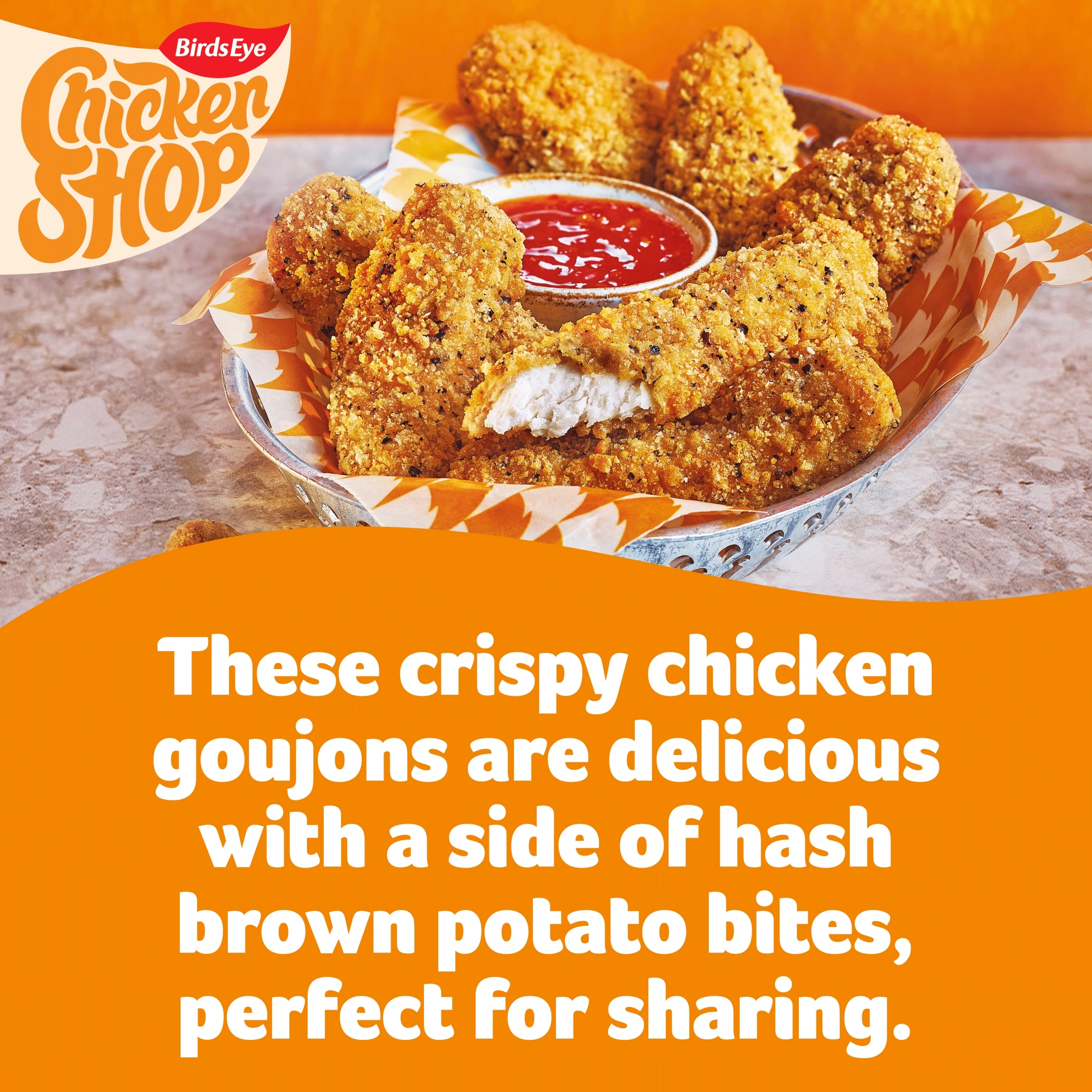 Birds Eye Chicken Shop Salt & Pepper Chicken Goujons 325G thumbnail 3