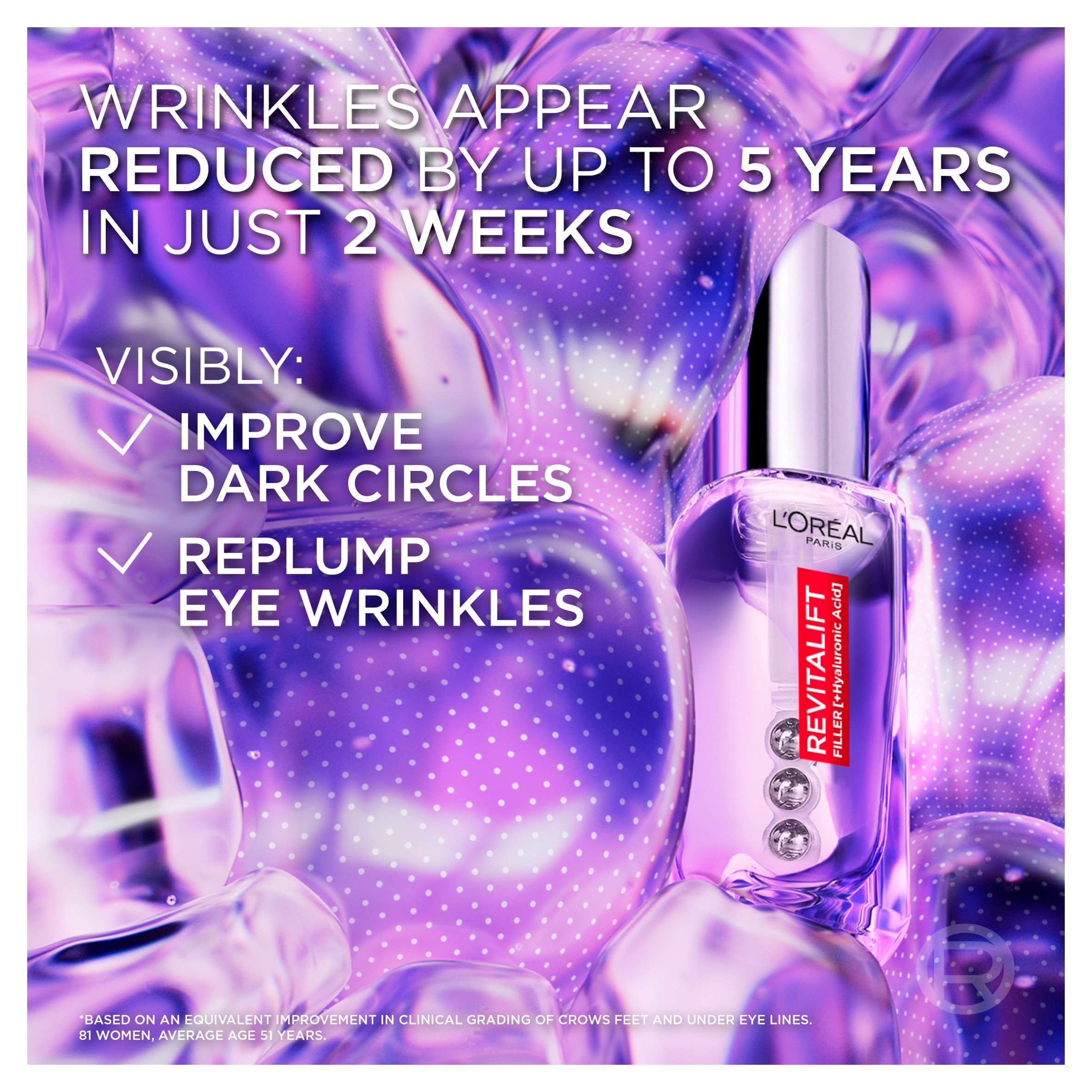 L'oreal Paris Revitalift Filler Eye Serum 20Ml thumbnail 4