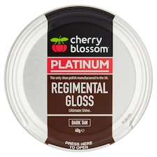 Cherry Blossom Regimental Gloss Dark Tan Polish 40G
