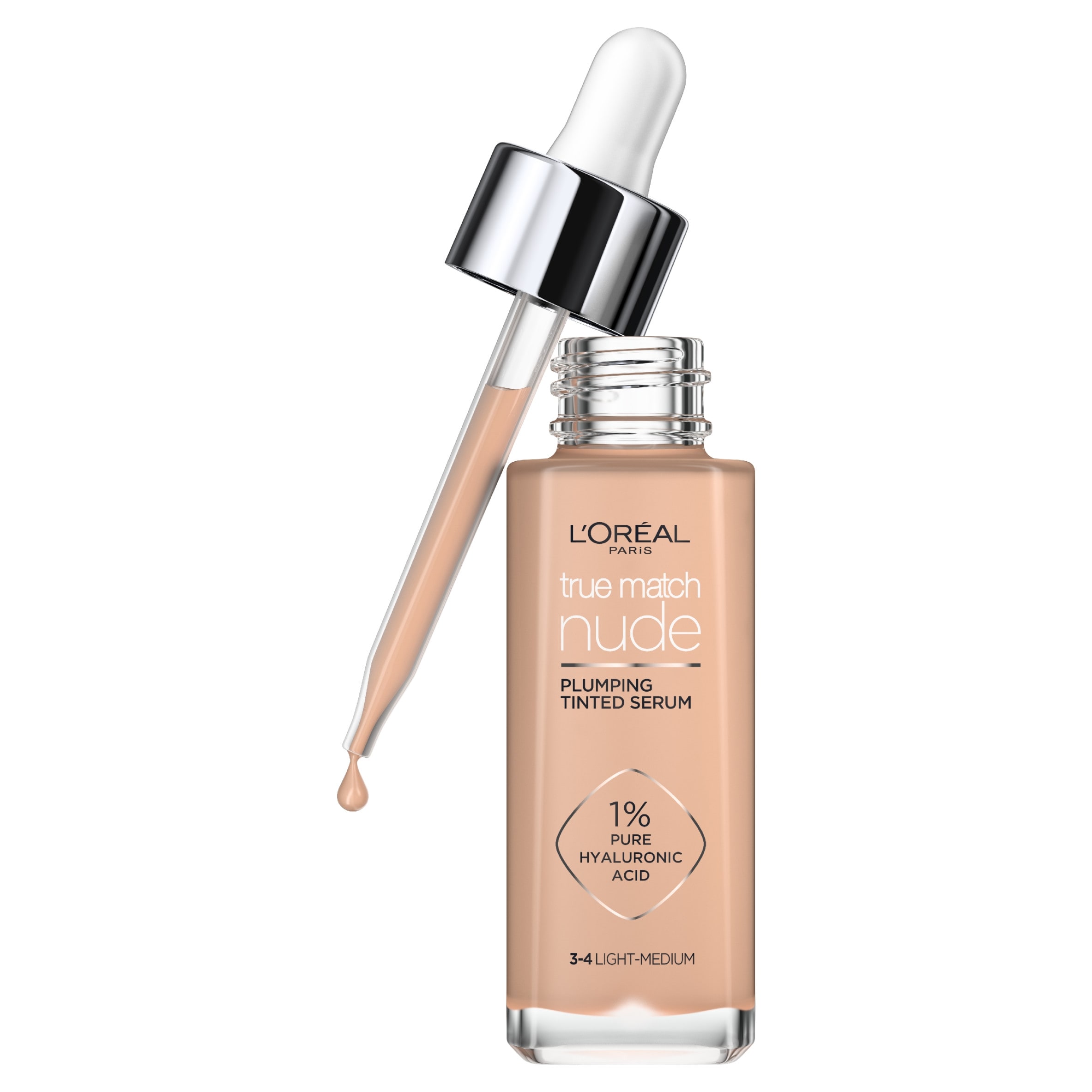 L'oreal Paris True Match Tinted Serum Lghtmed 3-4 30Ml