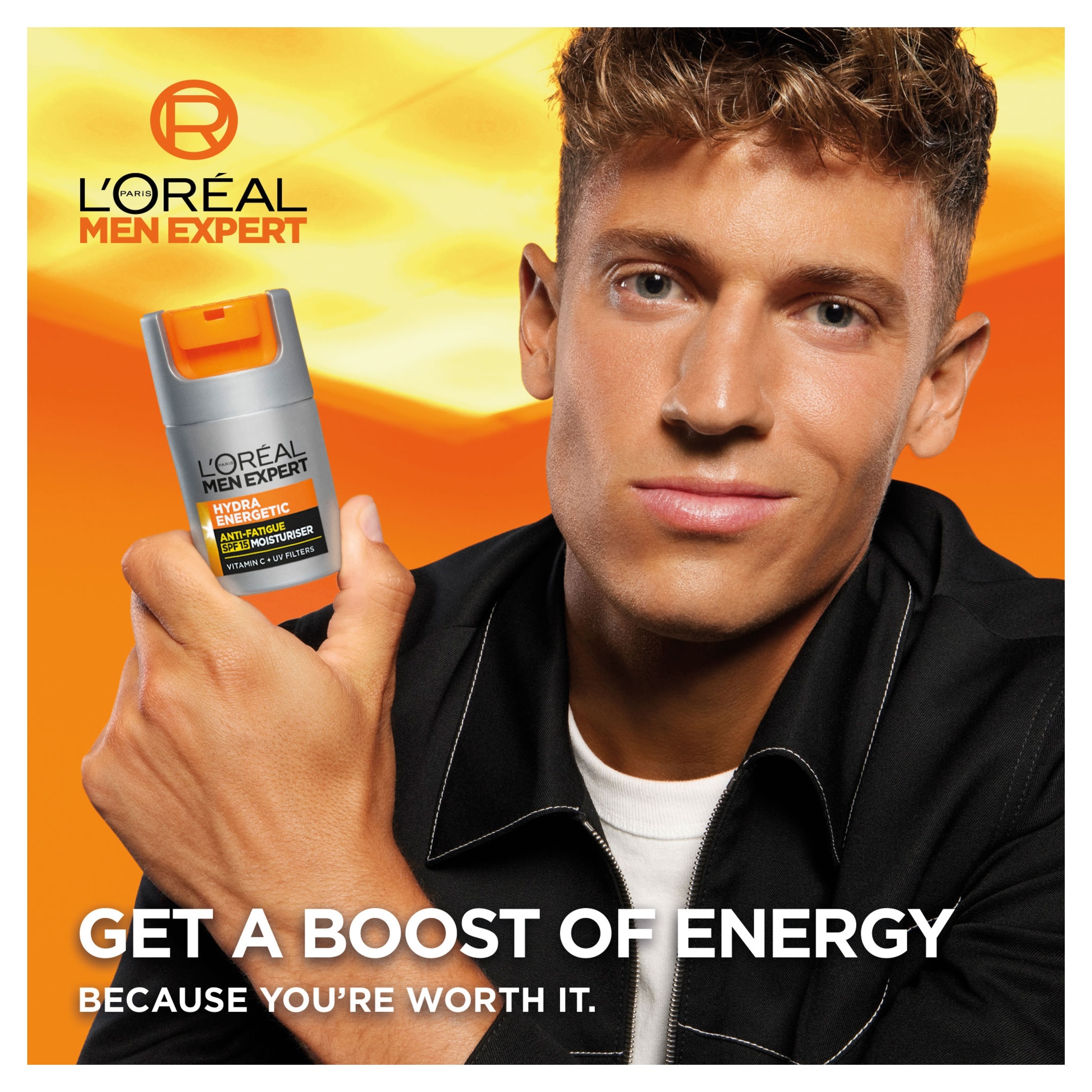 L'Oreal Men Expert Hydrating Energetic Moisturiser SPF15 50Ml thumbnail 2