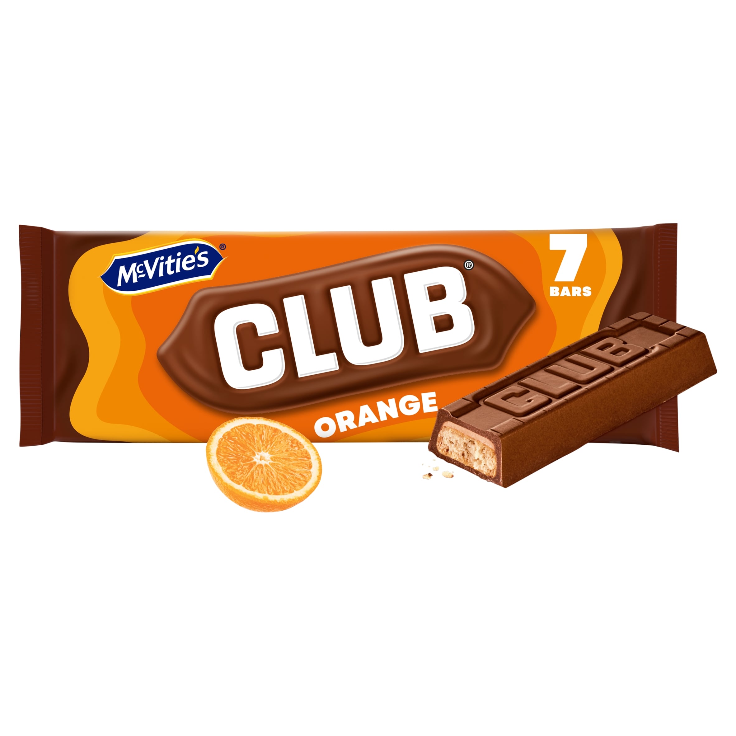 McVitie's Club Orange Biscuit Bars Multipack