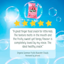 Organix Strawberry Rice Clouds 40G thumbnail 5