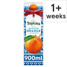 Tropicana Smooth Orange Juice 900Ml