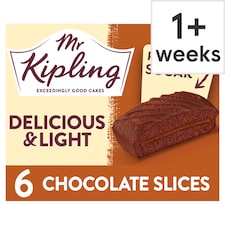 Mr Kipling Deliciously Good Chocolate Slices 6 Pack