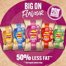Walkers Baked Prawn Cocktail Multipack Crisps 6x22g thumbnail 3