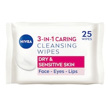 NIVEA Cleansing Face Wipes Dry Skin 25 Pack
