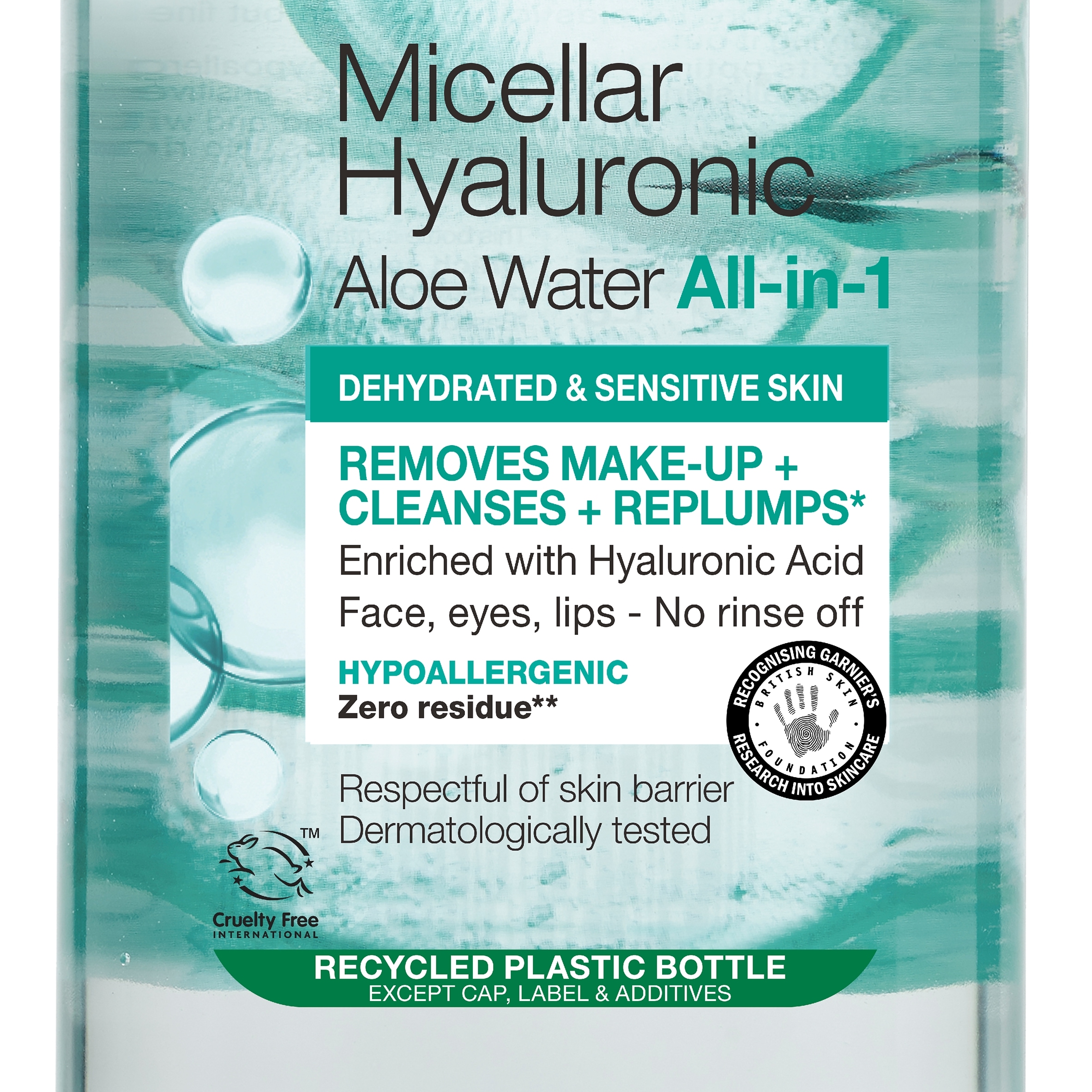 Garnier Skin Active Hyaluronic Acid Aloe Water 400Ml thumbnail 2