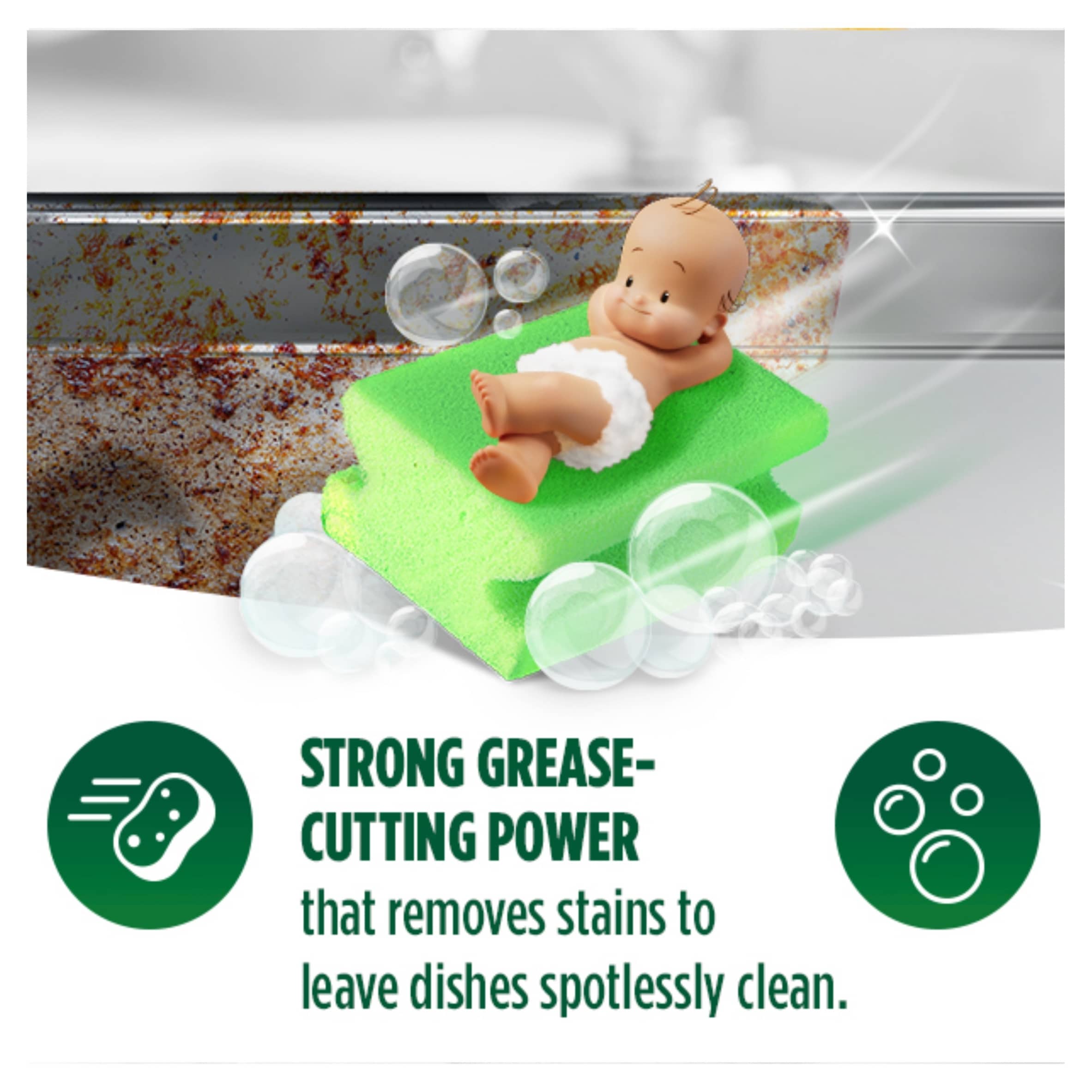 Fairy Platinum Antibacterial Washing Up Liquid Eucalyptus 820Ml thumbnail 3