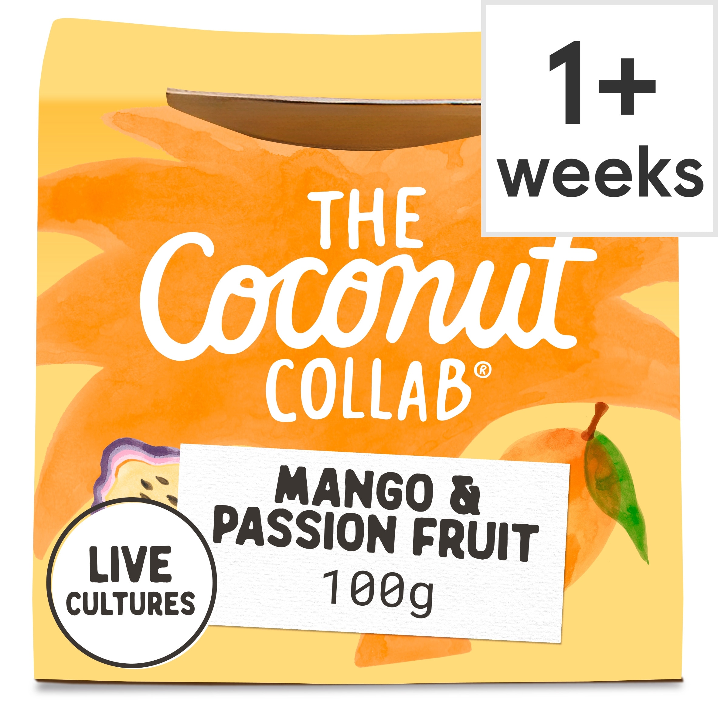 The Coconut Collab Mango & Passionfruit Coconut Yoghurt