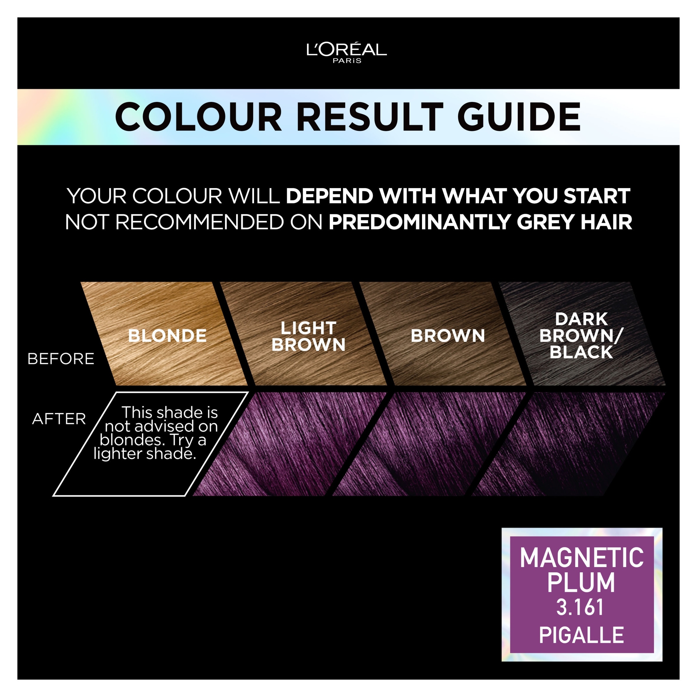 L'Oreal Paris Preference Vivids 3.16 Magnetic Plum Permanent Hair Dye thumbnail 2