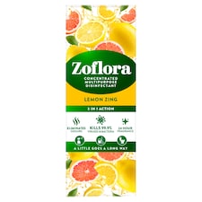 Zoflora Lemon Zing Disinfectant 120Ml