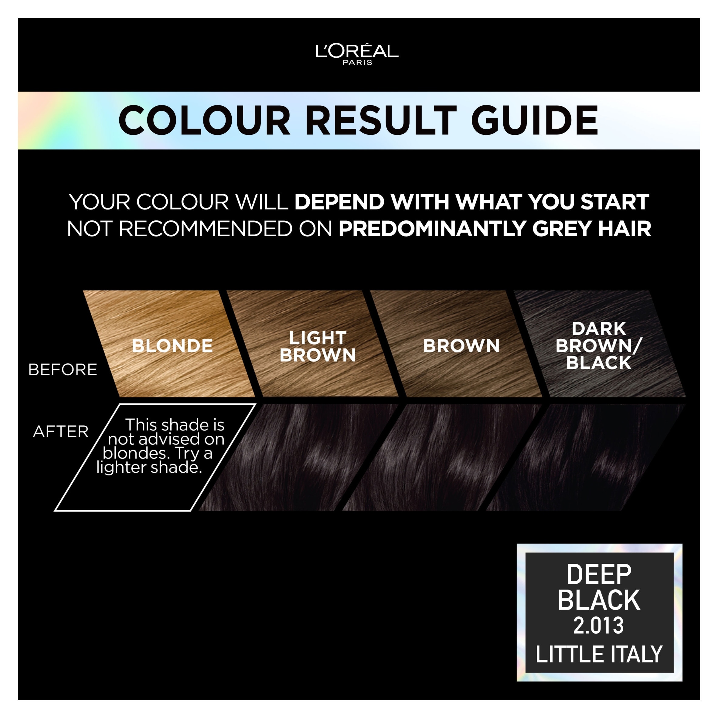 L'Oreal Paris Preference Vivids 2.01 Deep Black Permanent Hair Dye thumbnail 2