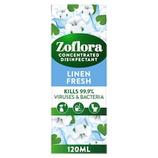 Zoflora Concentrated Disinfectant - Linen Fresh 120ml