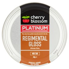 Cherry Blossom Regimental Gloss Tan Shoe Polish 40G