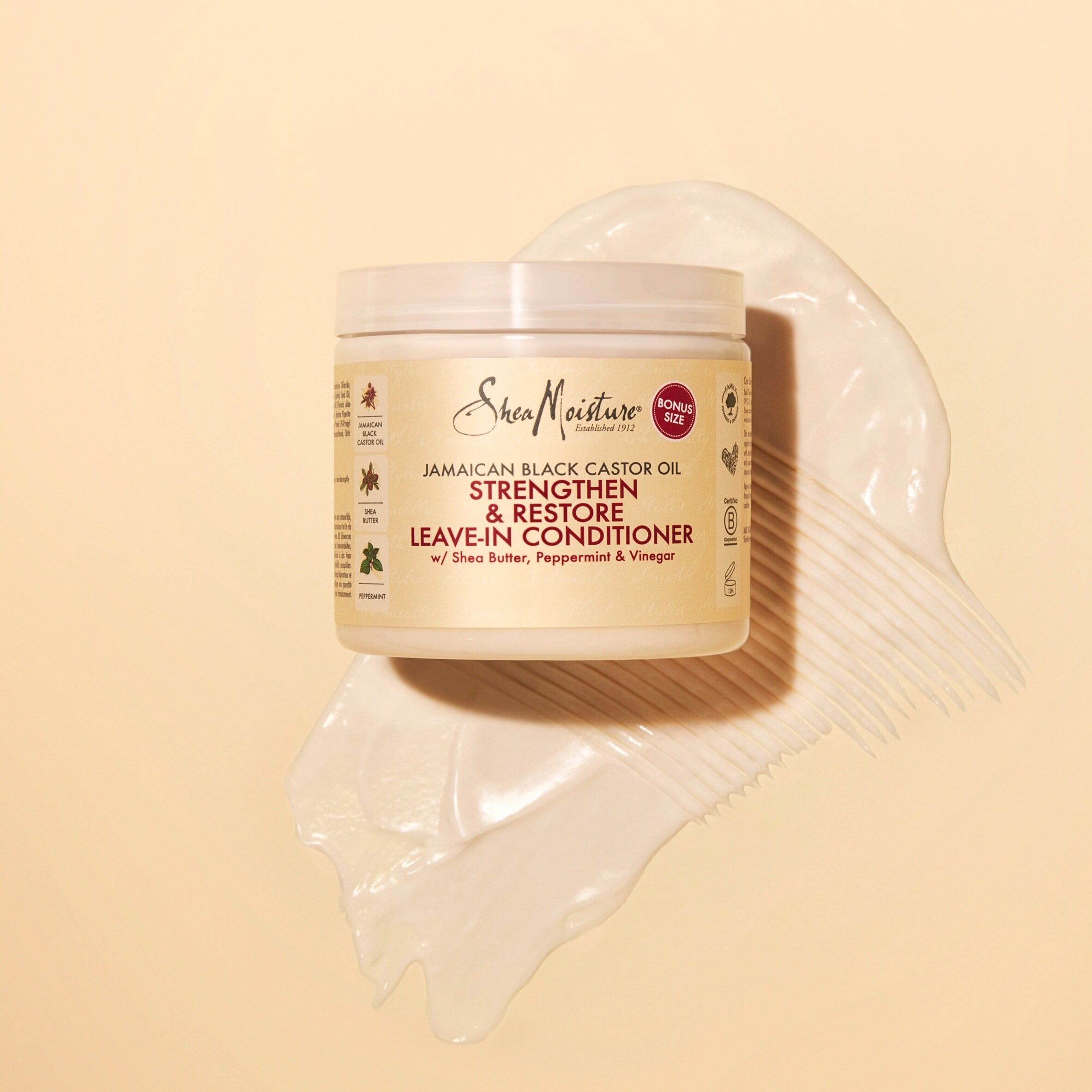 Shea Moisture Jamaican Black Castor Oil Leave In Conditioner 431Ml thumbnail 4