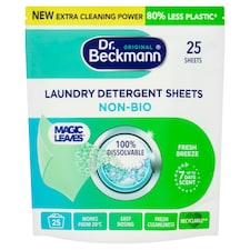 Dr Beckmann Non Biological Laundry Detergent Sheets X25