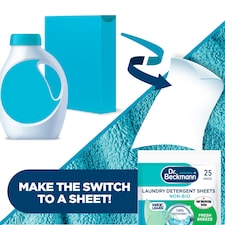 Dr Beckmann Non Biological Laundry Detergent Sheets X25 thumbnail 3