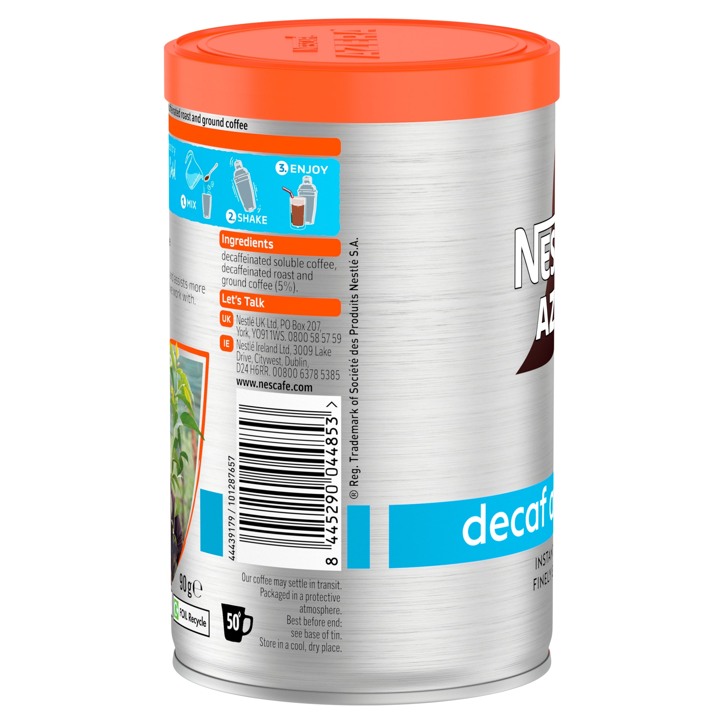 Nescafe Azera Americano Decaff Instant Coffee 90g thumbnail 3