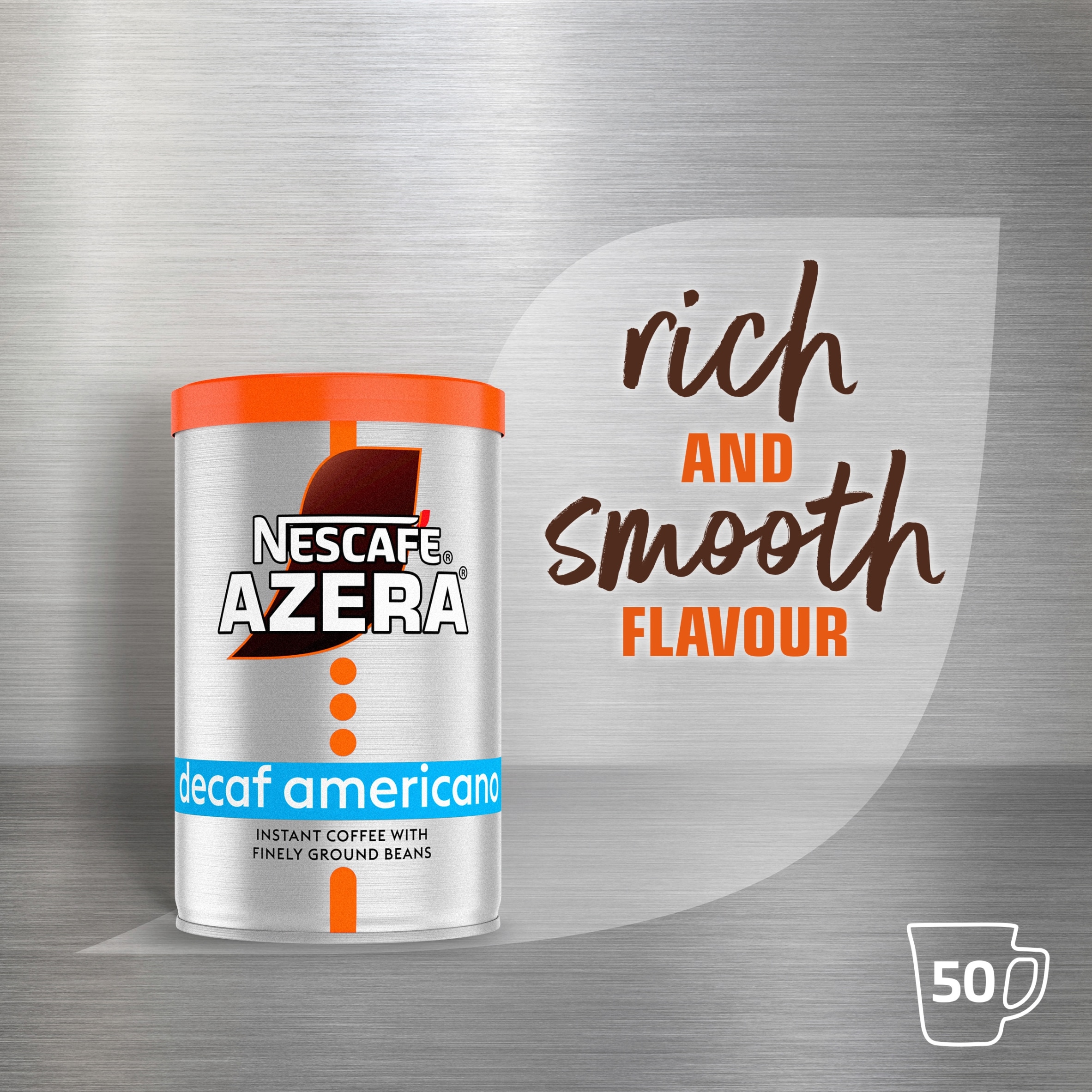 Nescafe Azera Americano Decaff Instant Coffee 90g thumbnail 4
