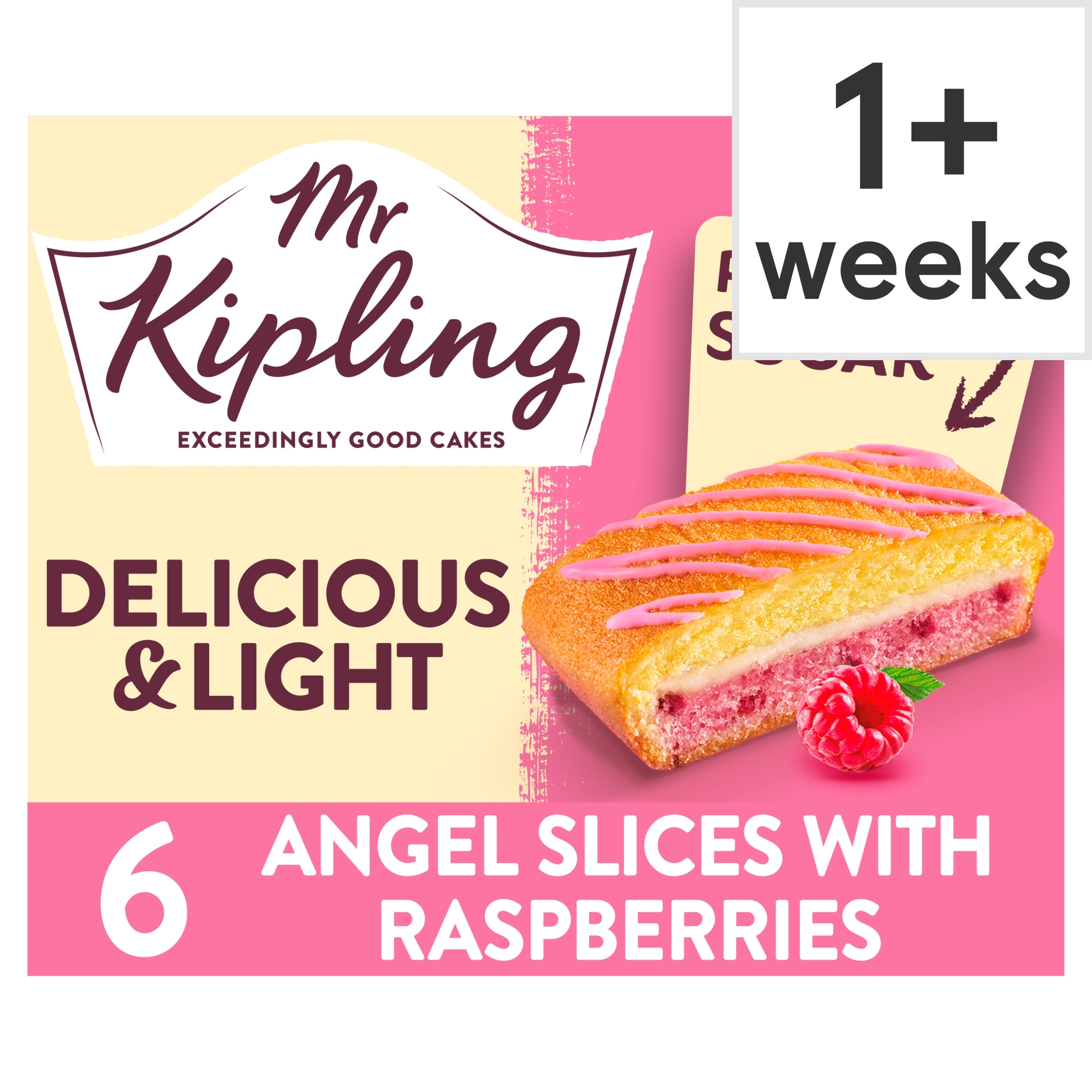 Mr Kipling Reduced Sugar Angel Snackpack