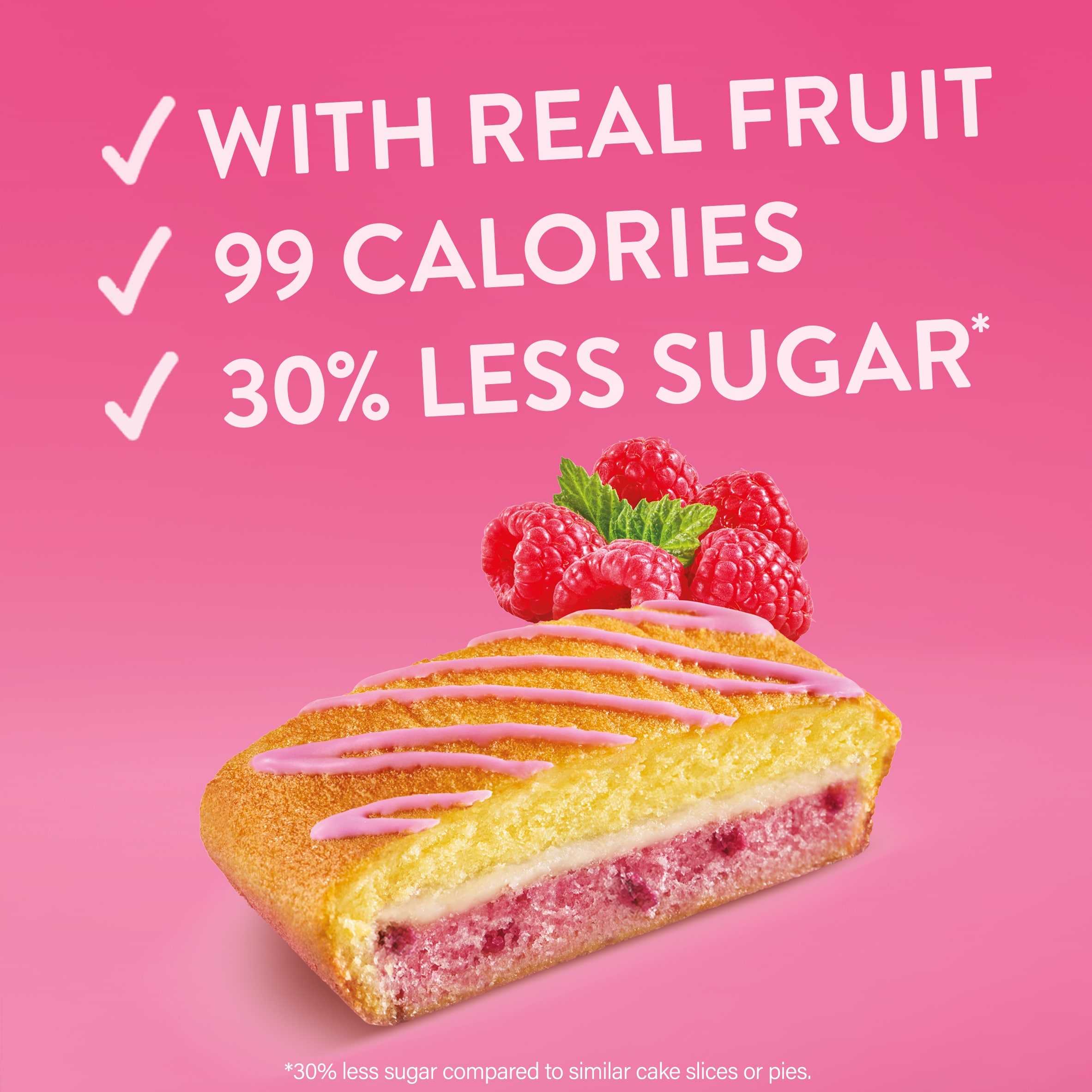Mr Kipling Reduced Sugar Angel Cake Slices 6 pack thumbnail 4