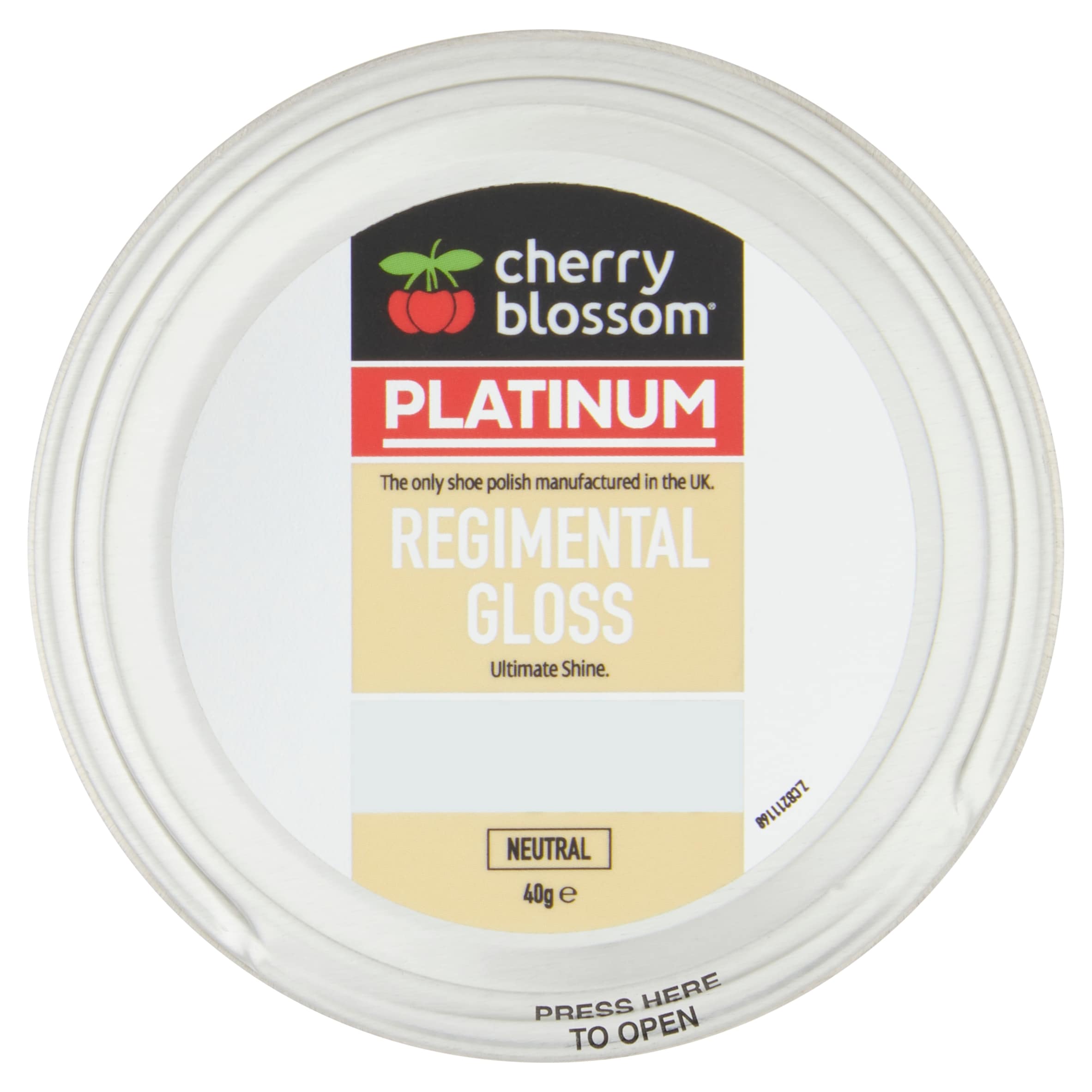 Cherry Blossom Regimental Gloss Neutral Polish 40G