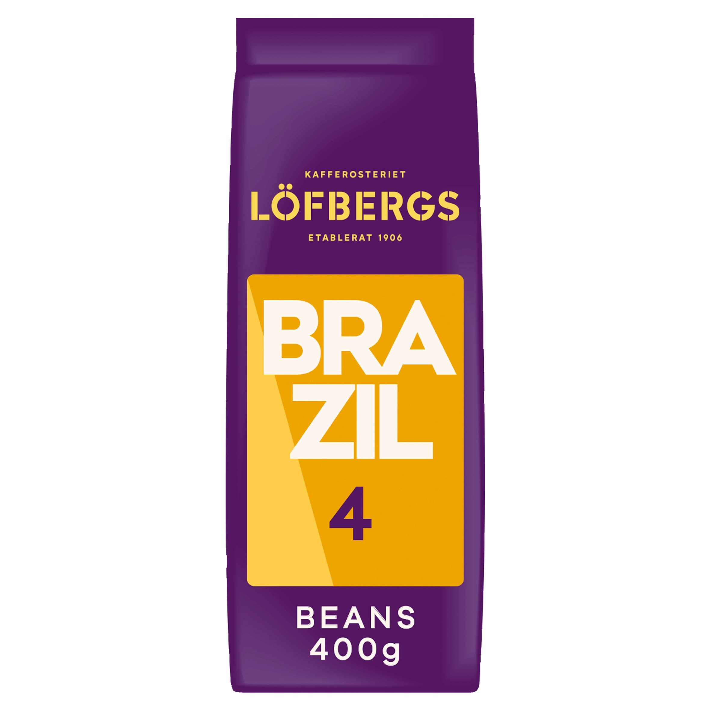 Lofbergs Brazil Coffee Lovers Medium Roast Whole Bean 400G