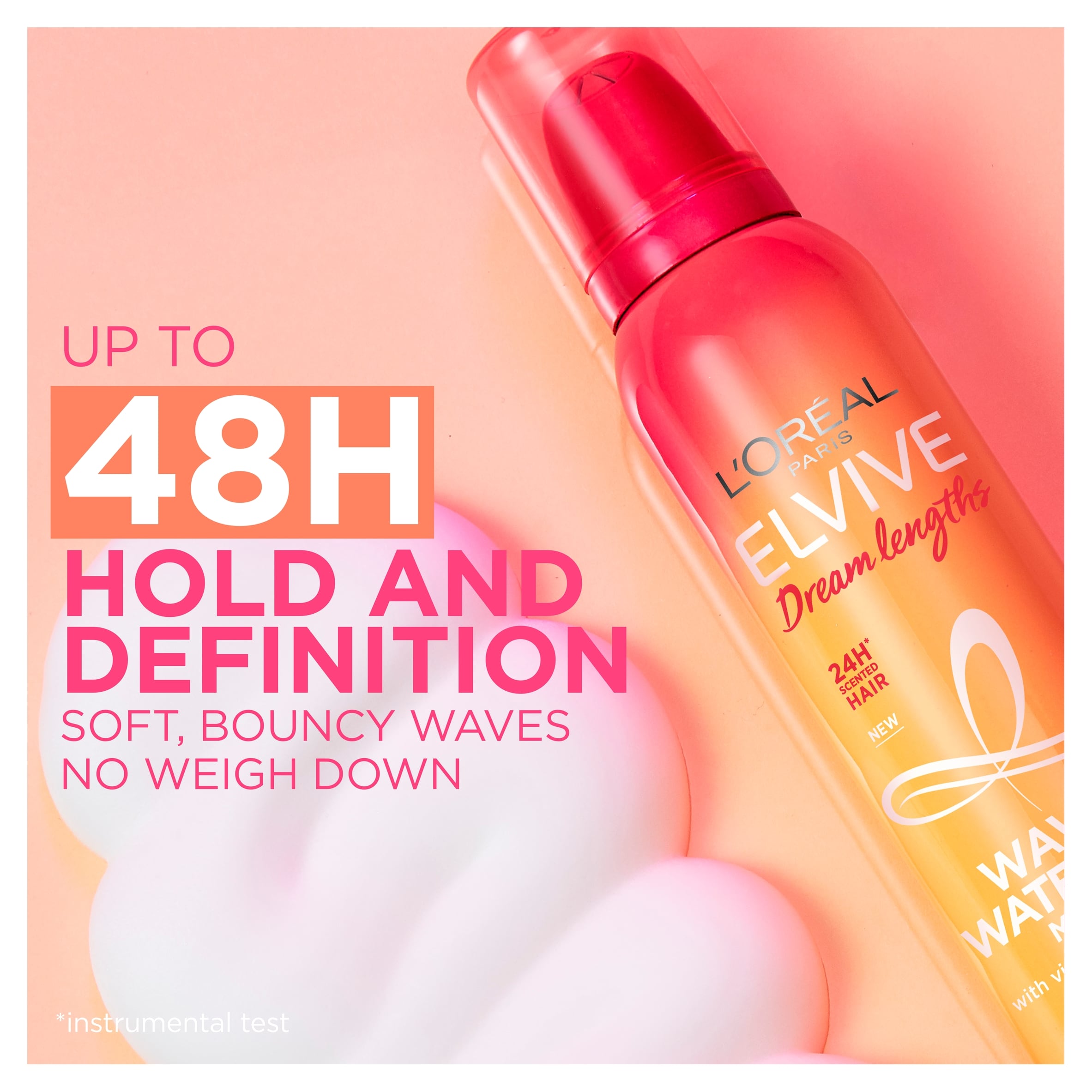 L'Oreal Paris Elvive Dream Lengths Waves Waterfall Mousse 200ml thumbnail 3