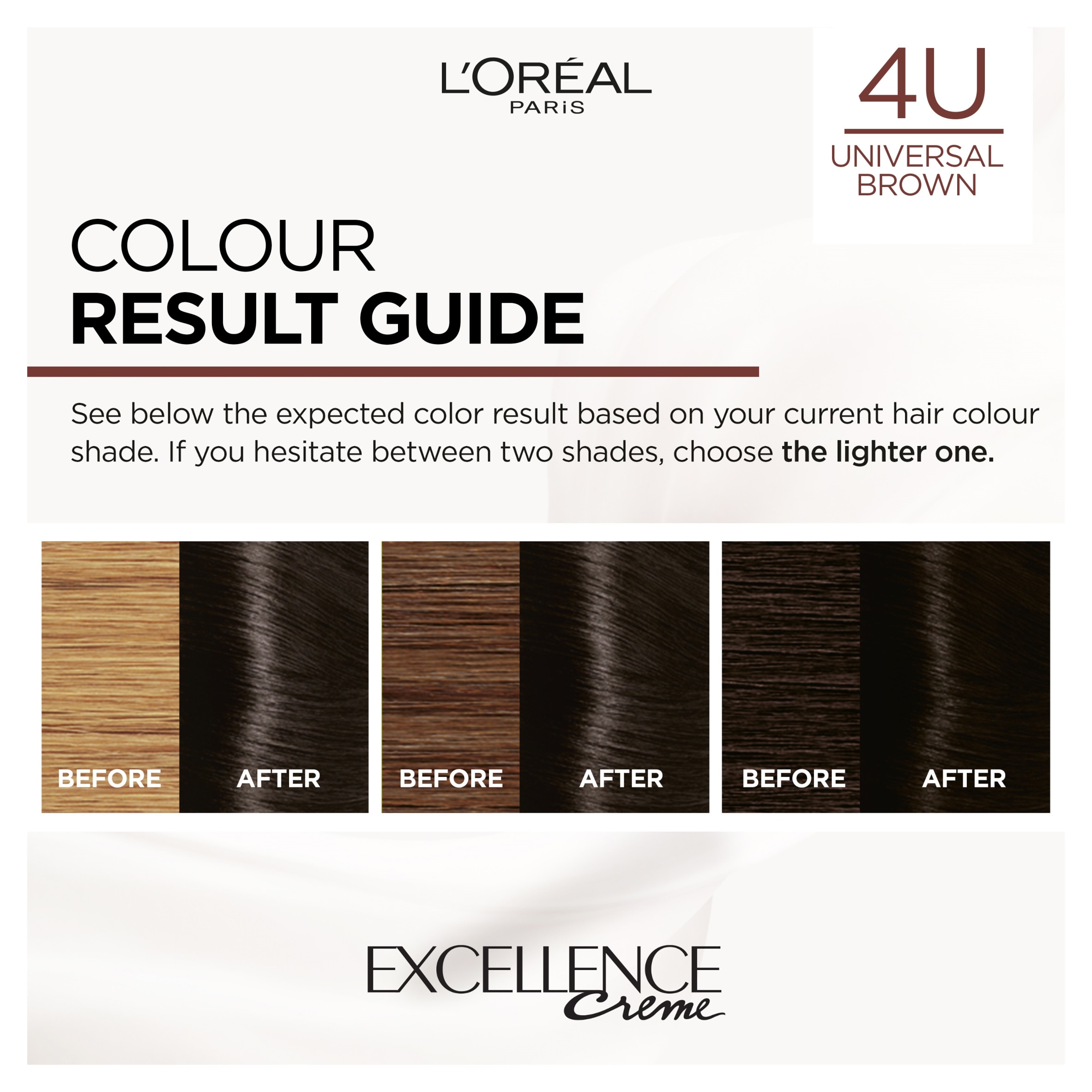 L'Oreal Paris Excellence Universal Nudes 4U Brown Permanent Hair Dye thumbnail 2